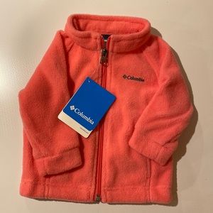 New Columbia zippered fleece 3-6 months